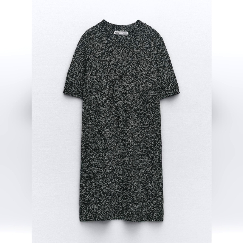Zara Twisted Yarn Mini Dress